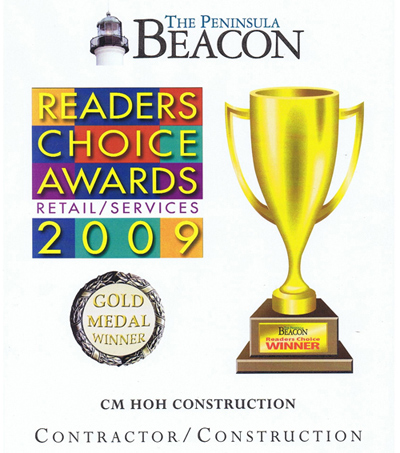 Readers Choice 2009 Award